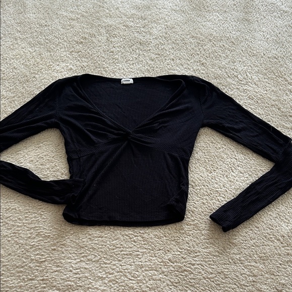 Garage Tops - V neck garage longsleeve